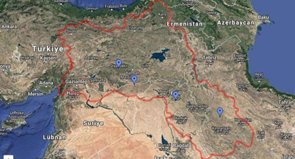 Google, Kürdistan haritasını kaldırdı